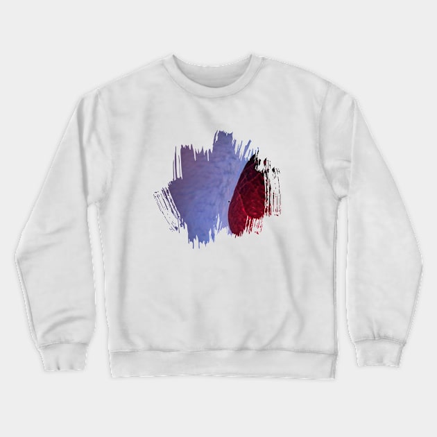 Artwork texture with a little touch of abstract Crewneck Sweatshirt by Pixy Official